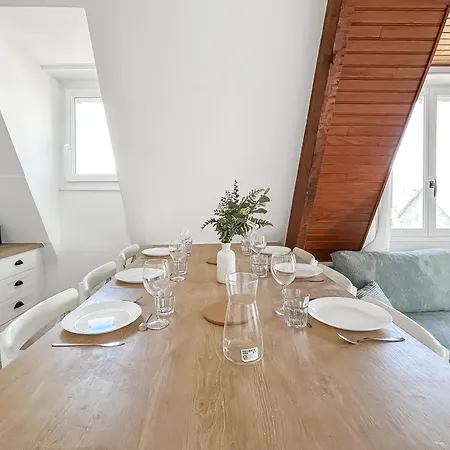 公寓 Duplex Cosy Ideal Pour Familles A 200m De La 布伦维尔索梅